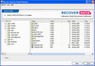 Recover Data Novell NSS Data Recovery screenshot